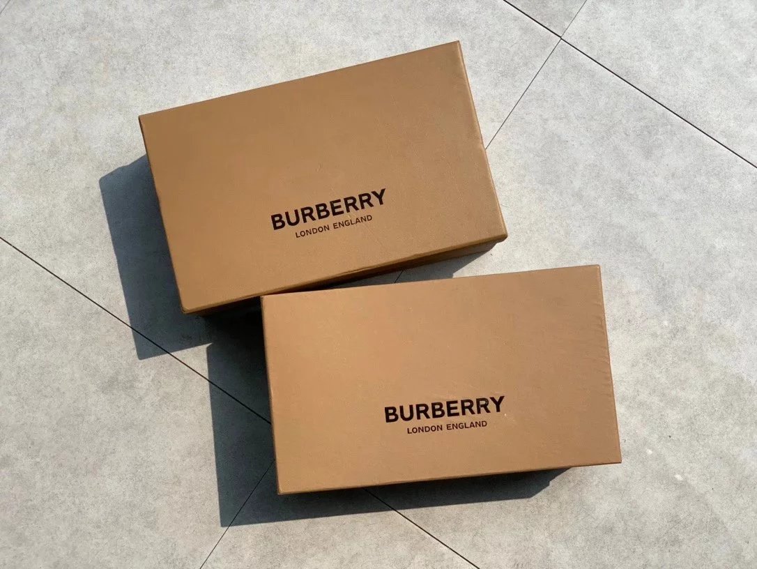 Burberry Check-Strap Slide Sandals Black - 53