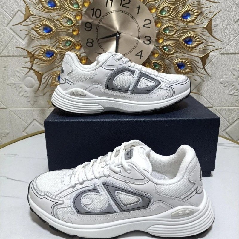 Casual and versatile men's fashion trend couple sports casual shoes breathable letters
