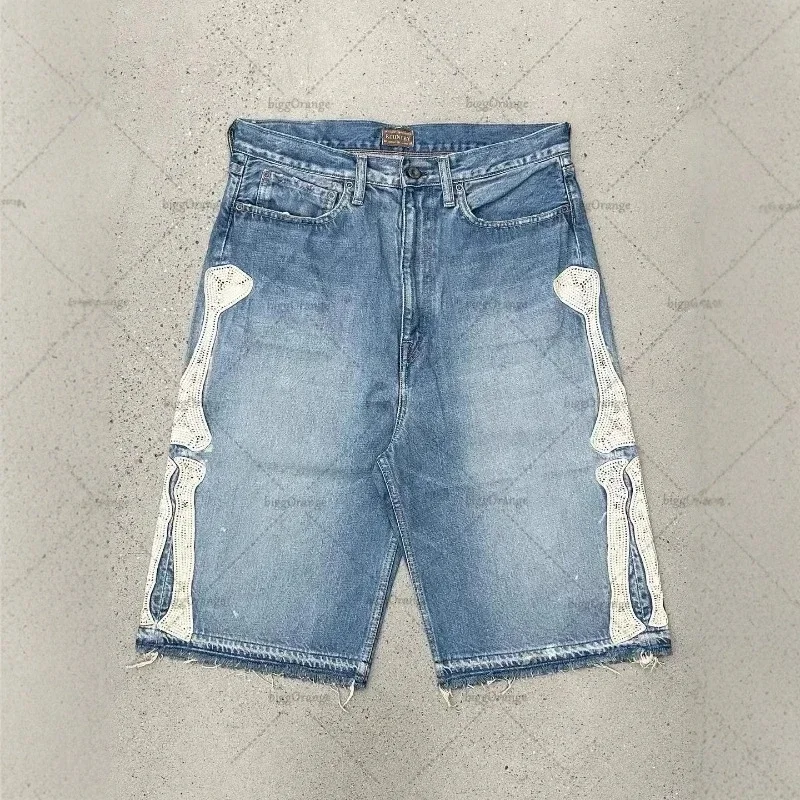 Kapital (Kazuhiro Hirata)'s Classic Bone Denim Shorts
