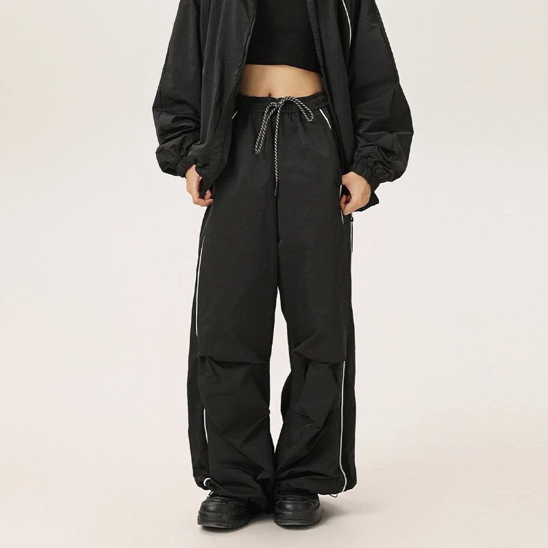 Drawstring Reflective Trousers