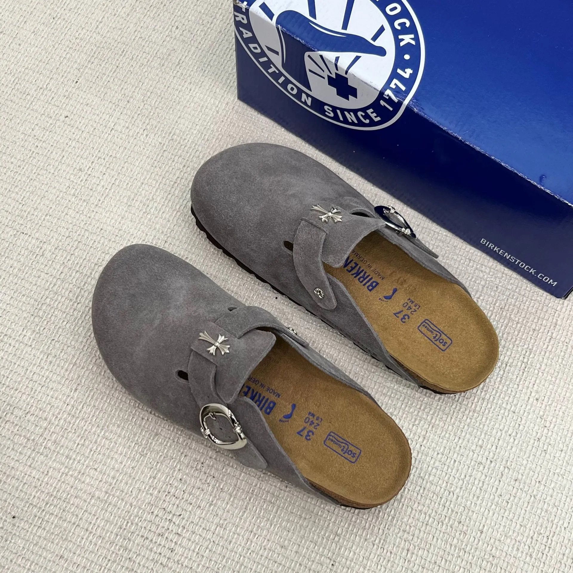 Chrome Hearts Birkenstock Shoes
