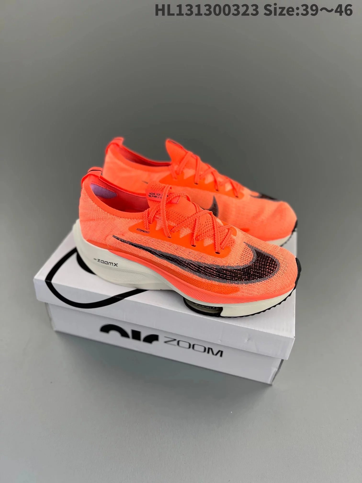 Nike ZoomX Vaporfly Next% 2 Light Blue Running Shoes - 5