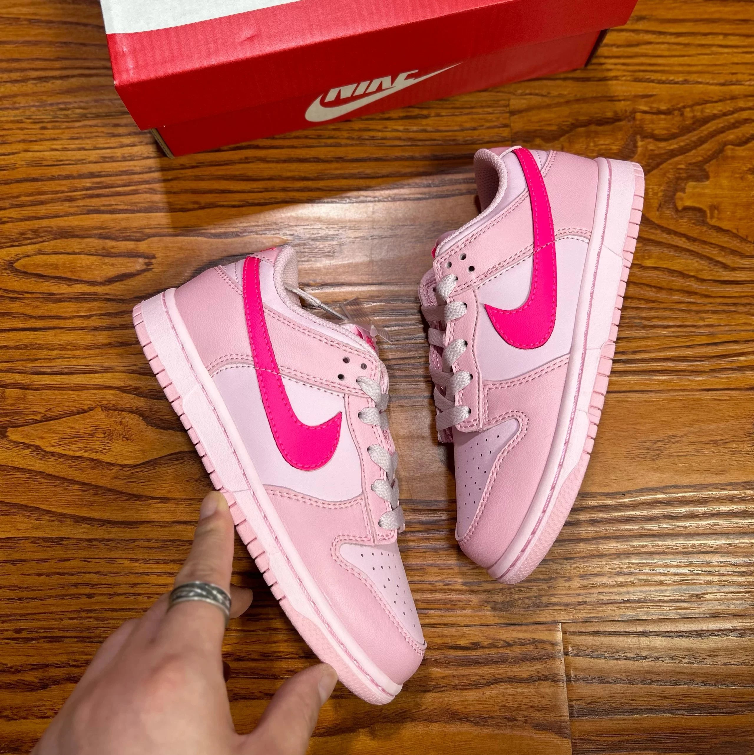 Dunk Pink Kid's Shoes