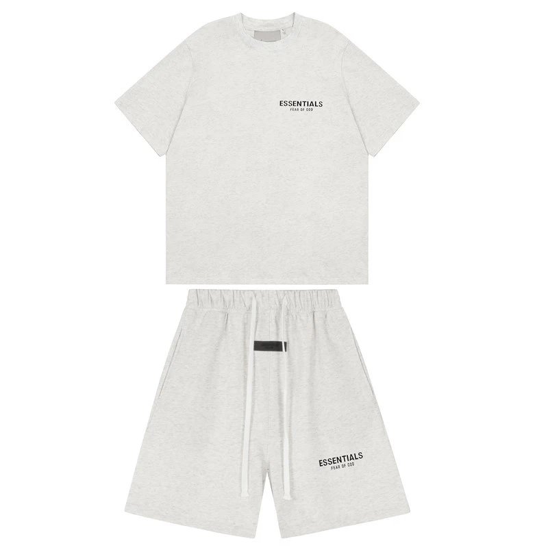 2401 Set White Grey (Flocking Letters)