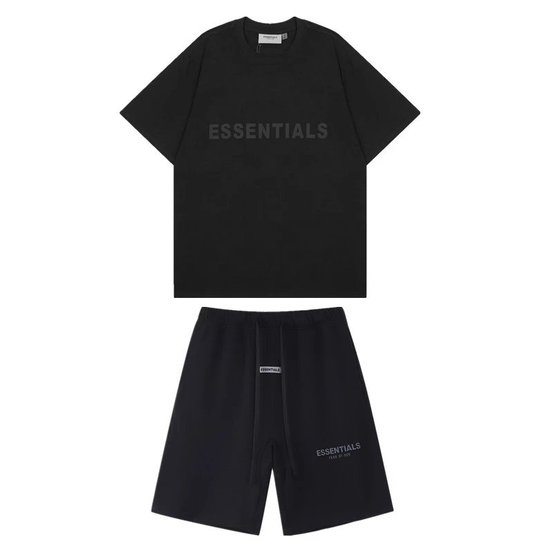 2101 Set Black (Silicone Top, Reflective Pants)