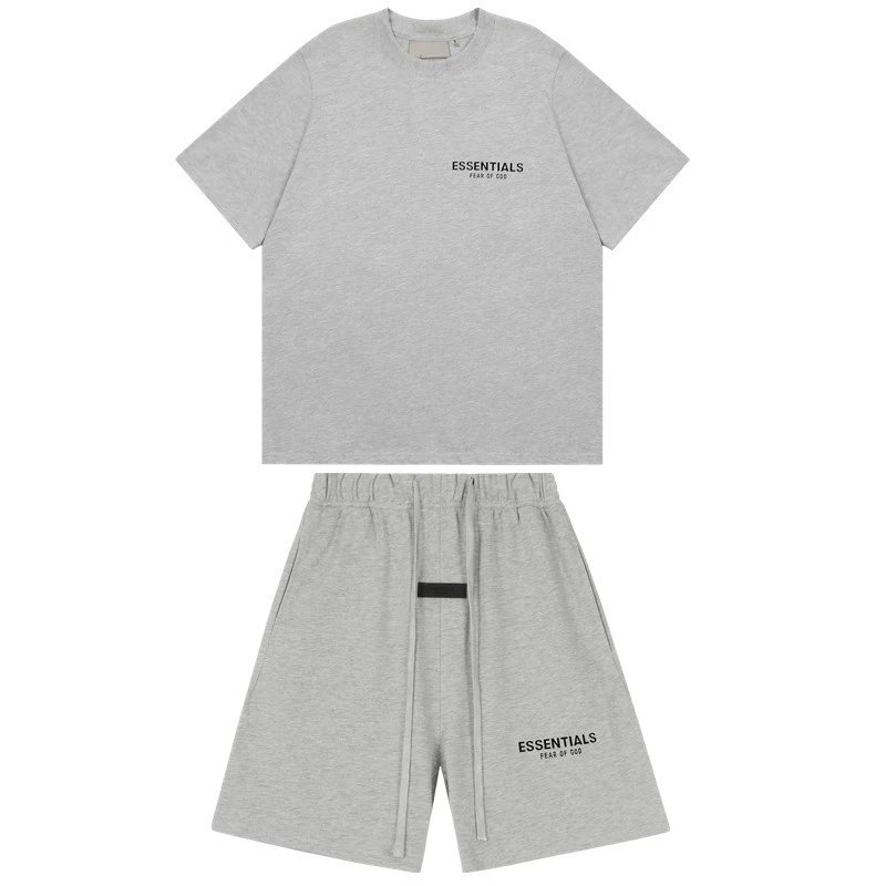 2401 Set Heather Grey (Flocking Letters)