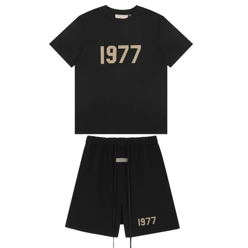2312 Set Black (Flocking Print)
