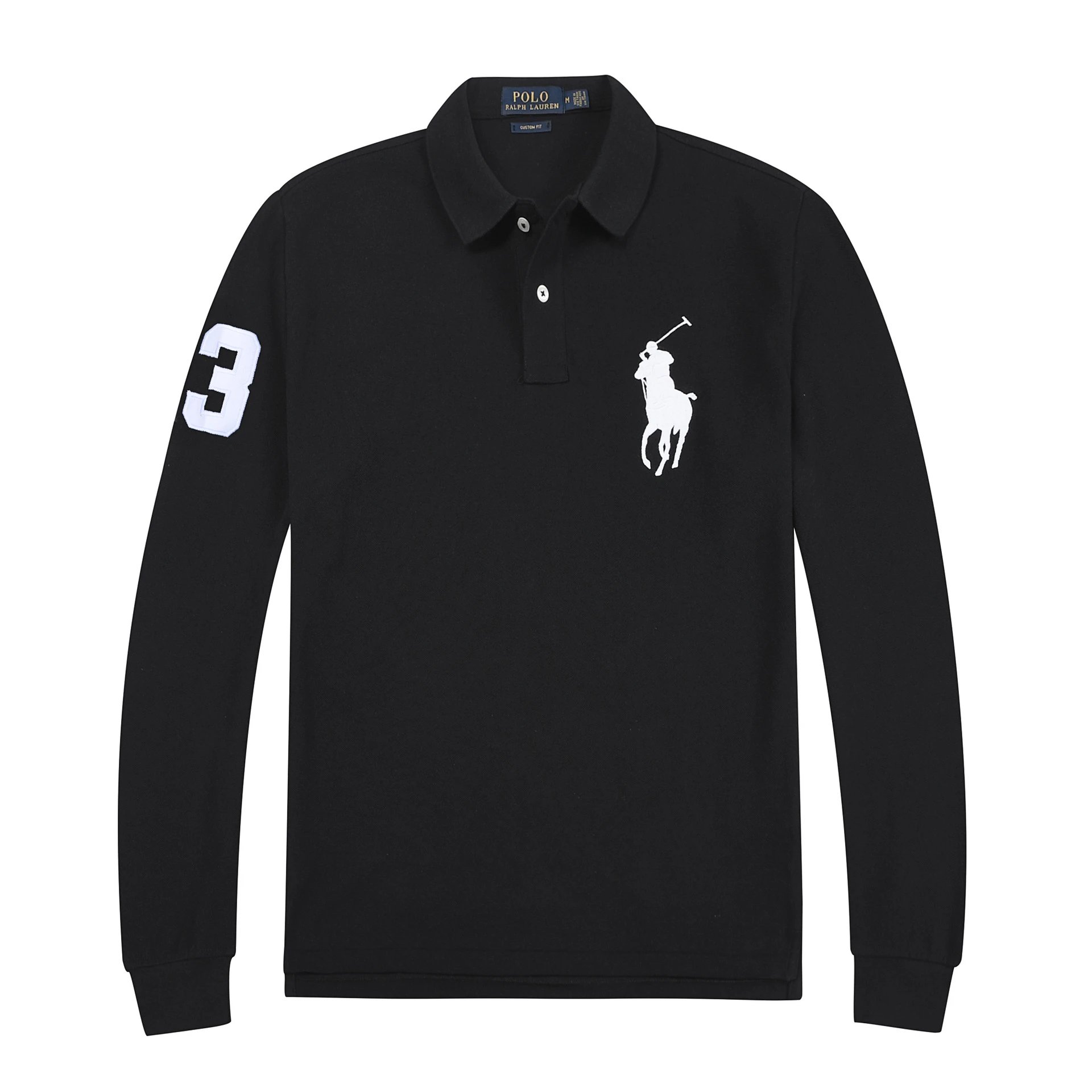 Black white horse