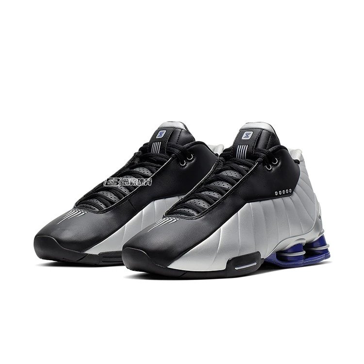 Nike Shox BB4 Basketball Shoe Black Silver Toronto photo 7