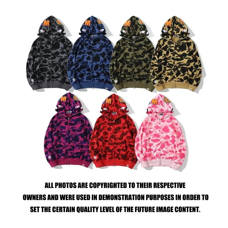 BAPE ABC Camo Hoodie [7 styles