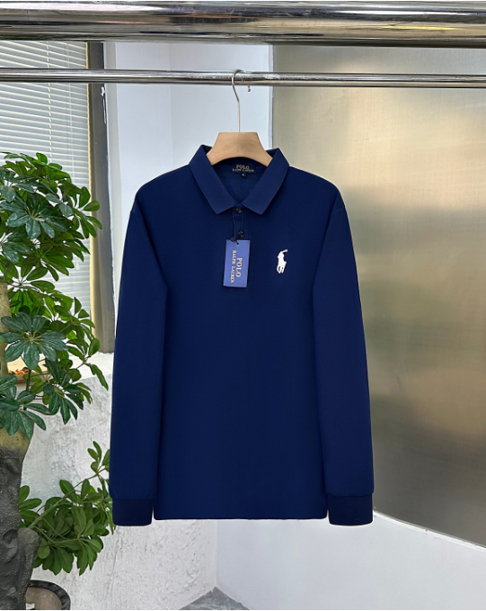Ralph Lauren Polo Bear Light Blue Long-Sleeve Polo - 3