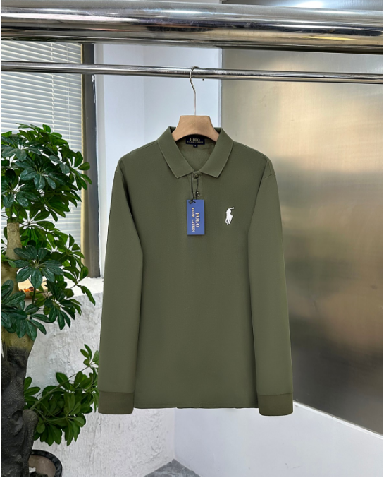 Ralph Lauren Polo Bear Light Blue Long-Sleeve Polo - 5