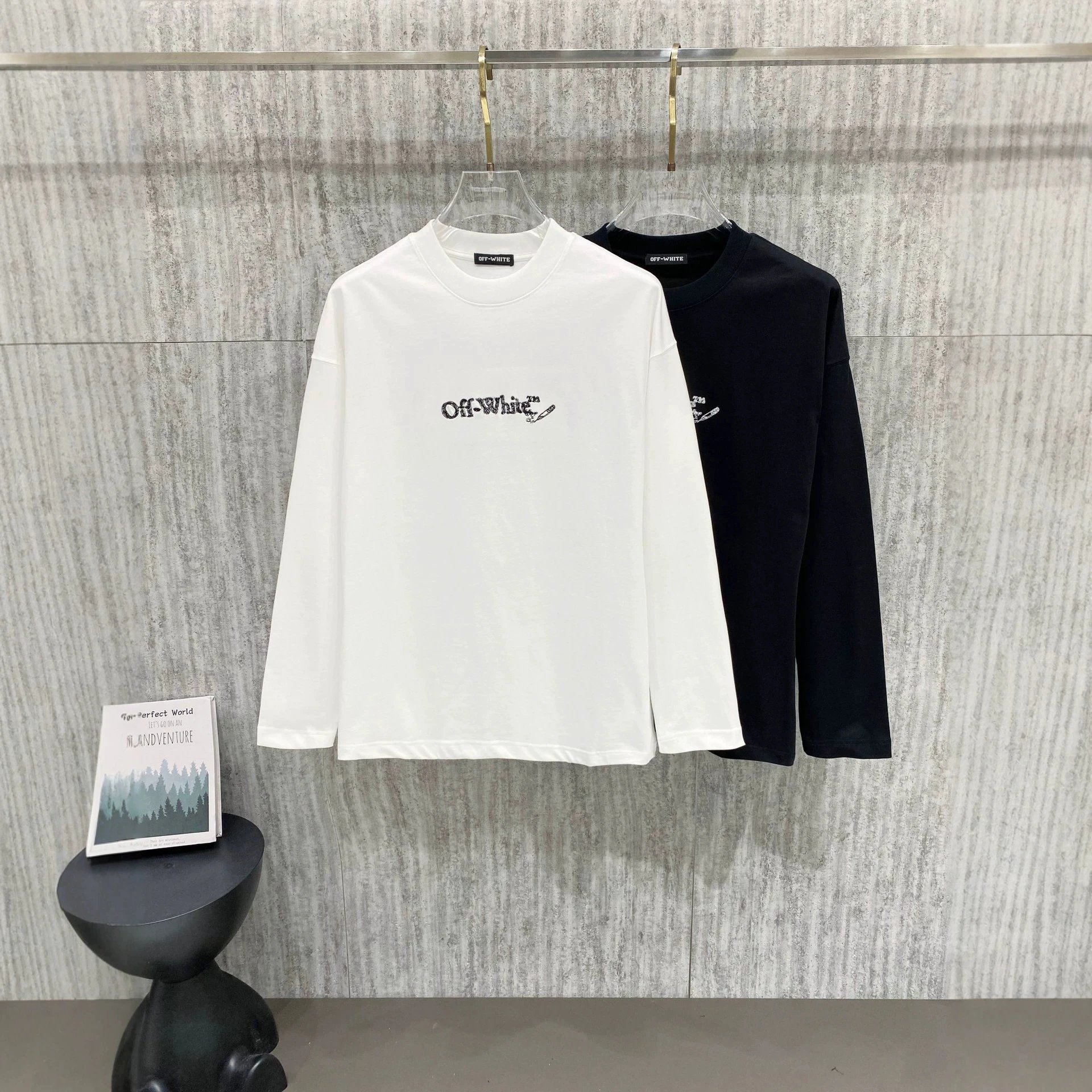 Off-White Long Sleeve White Ca