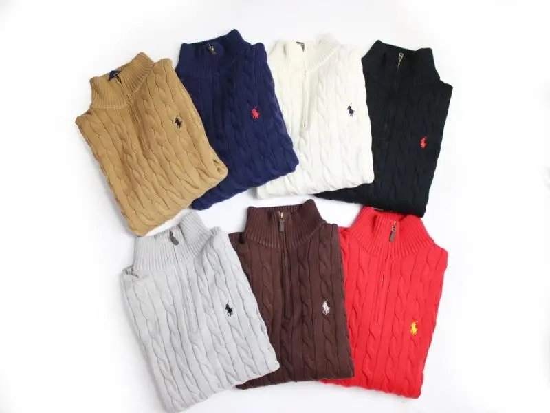 High neck pullover half zip knit twist jumper knit jumper w2crep.com