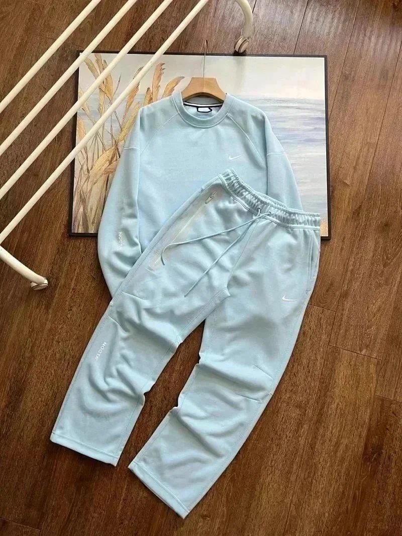 030214018-圆领卫衣套装蓝色