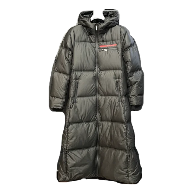 Prada Down Jackets Hooded quilted jacket product detail image 4