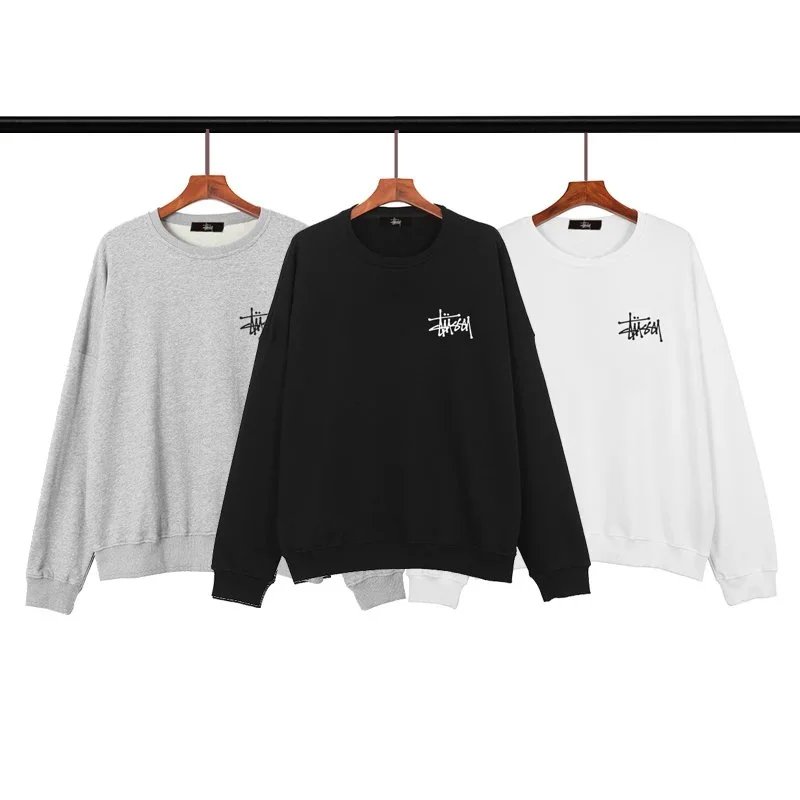Stussy Stock Logo Crewneck Swe