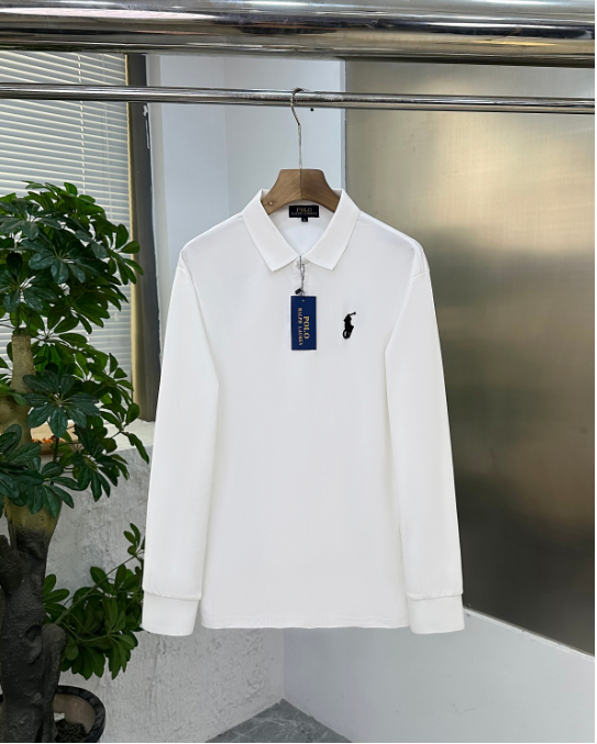 Ralph Lauren Polo Bear Light Blue Long-Sleeve Polo - 2