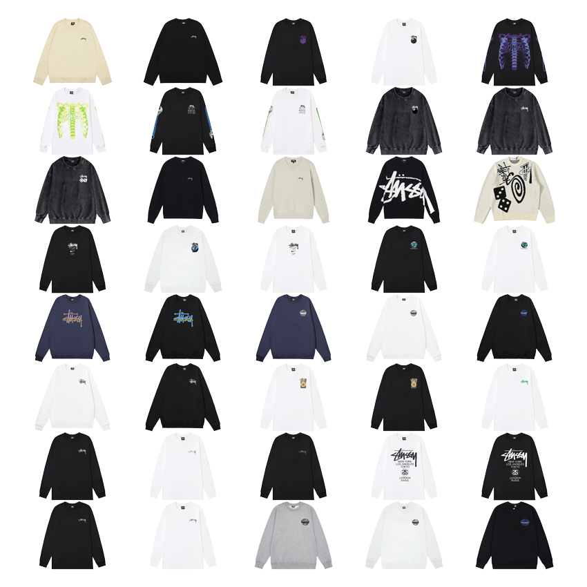 Stussy Stock Long Sleeve Sweat