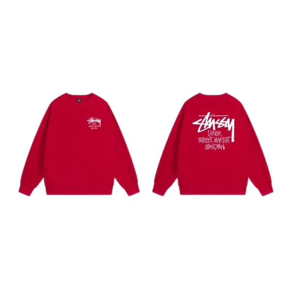 Stussy x A Bathing Ape Logo Graphic Beige Hoodie - 3