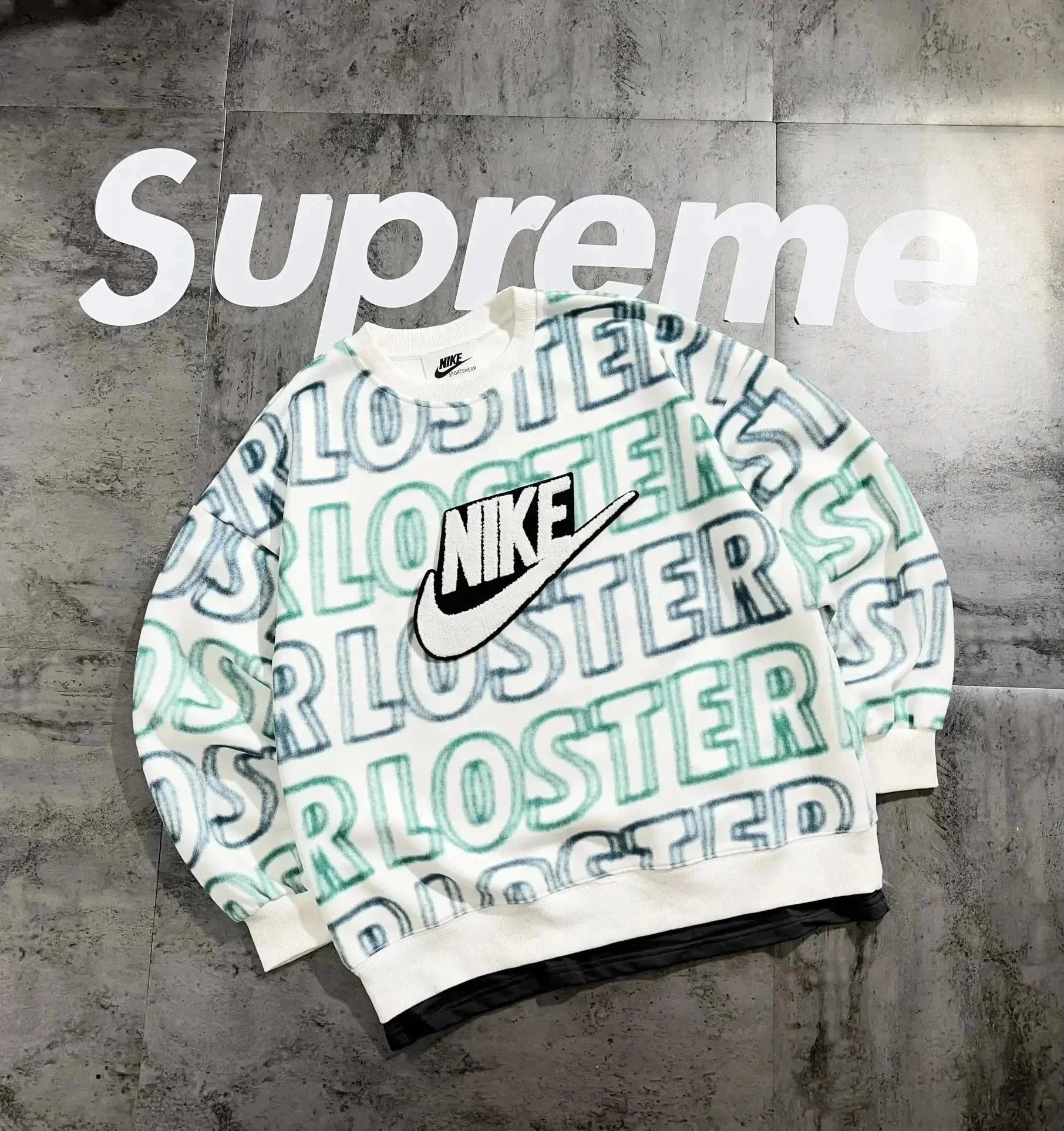 Nike Loser Print Crewneck Swea