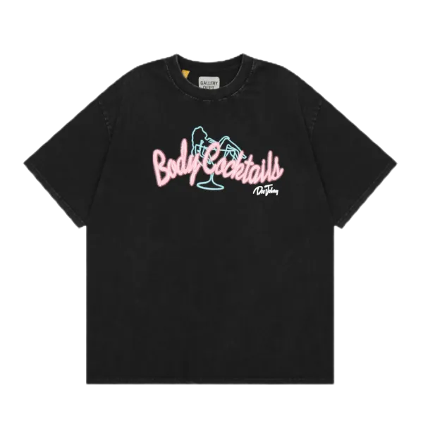 Gallery Dept Work In Progress Washed Black T-Shirt - 15