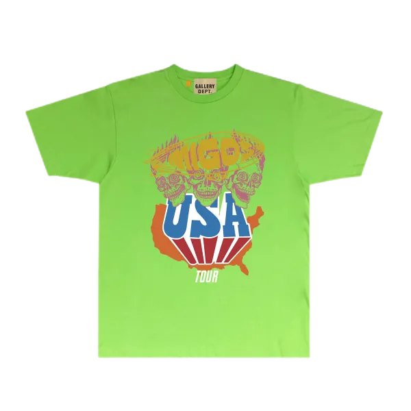 Gallery Dept. 'My Batteries Died!' Eye Graphic Orange T-Shirt - 24
