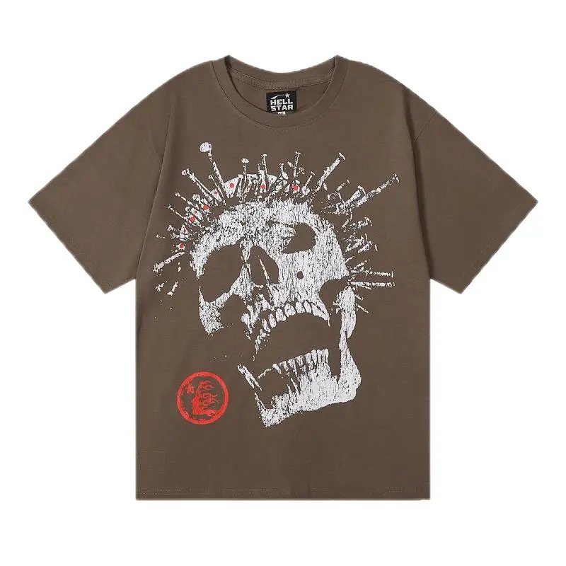 Hell Star 08 Graphic Print Black T-Shirt - 4