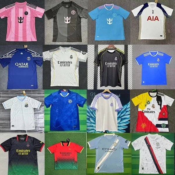 Various Club Football Jerseys 