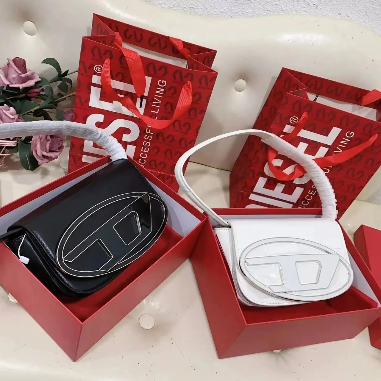 Diesel H-Logo Crossbody Bag [9