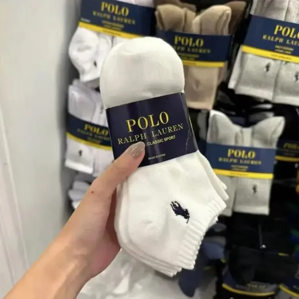 Polo Ralph Lauren Classic Sport Crew Socks Black - 10