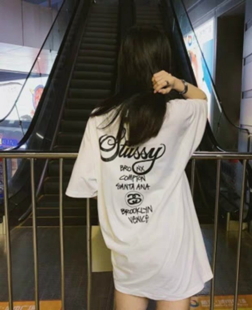Stüssy Small Logo White T-Shirt - 3