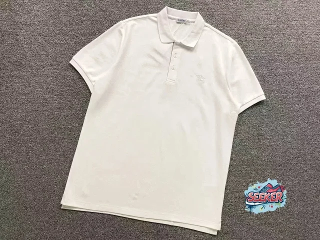 Burberry Shirts Embroidered Equestrian Knight Polo Shirt product detail image 3