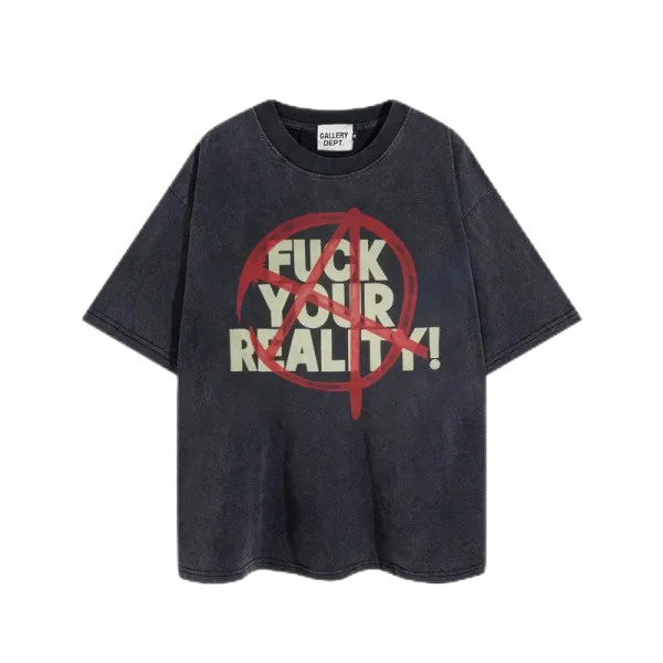 Gallery Dept Work In Progress Washed Black T-Shirt - 34