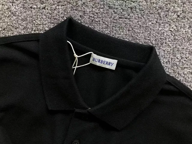 Burberry Shirts Embroidered Equestrian Knight Polo Shirt product detail image 7