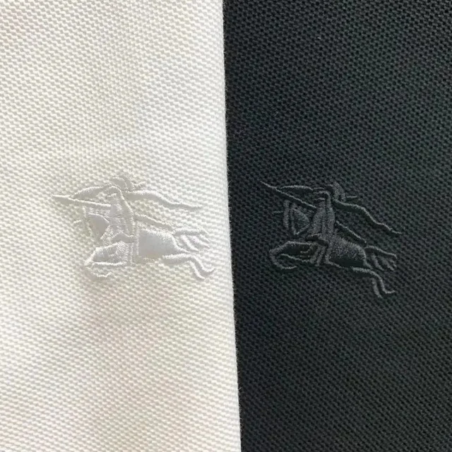 Burberry Shirts Embroidered Equestrian Knight Polo Shirt product detail image 4