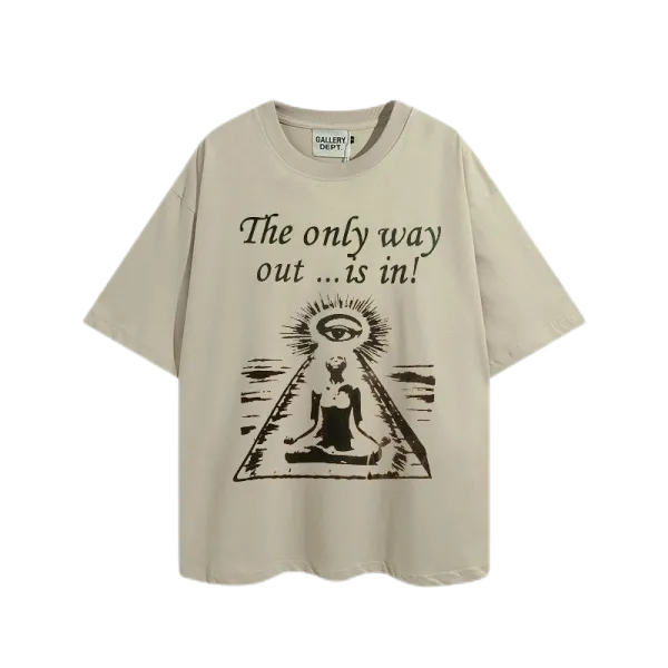 Gallery Dept Work In Progress Washed Black T-Shirt - 37