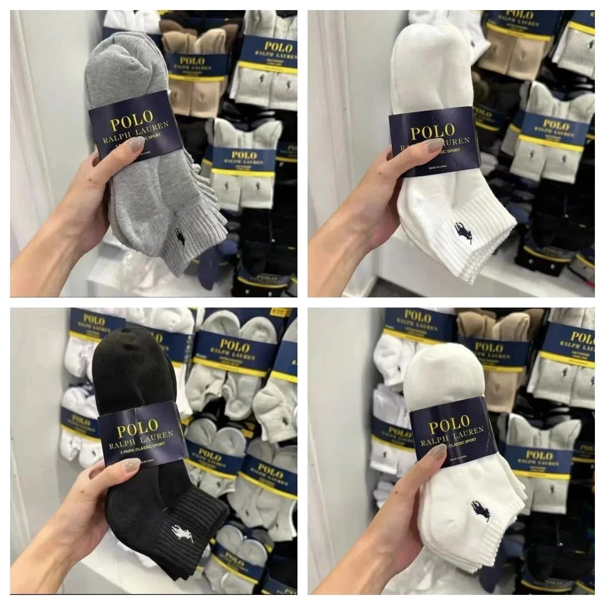 Polo Ralph Lauren Classic Sport Socks [9 styles]