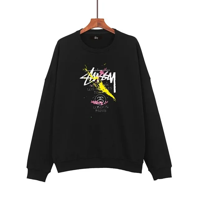 Stüssy Hoodies & Sweatshirts Graphic Print Crewneck Sweatshirt product detail image 6