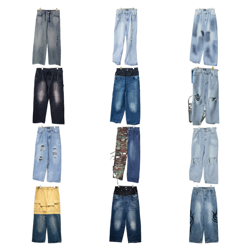 Various Styles Denim Pants [12