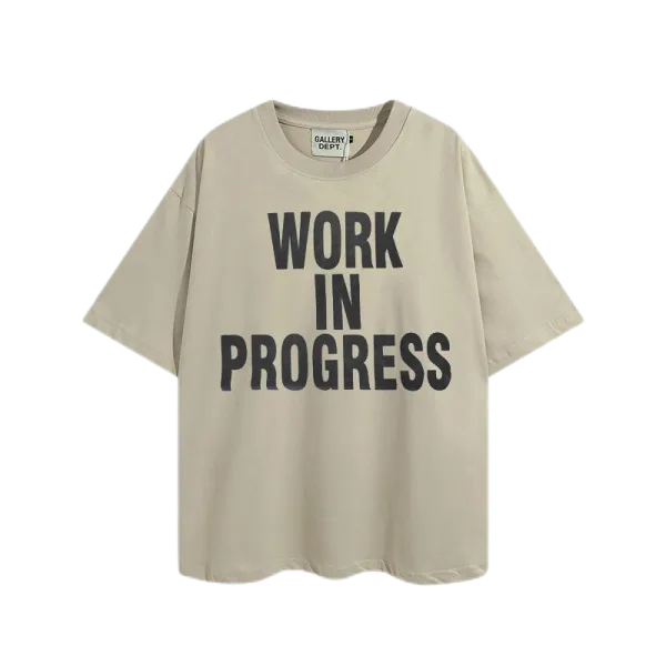 Gallery Dept Work In Progress Washed Black T-Shirt - 38
