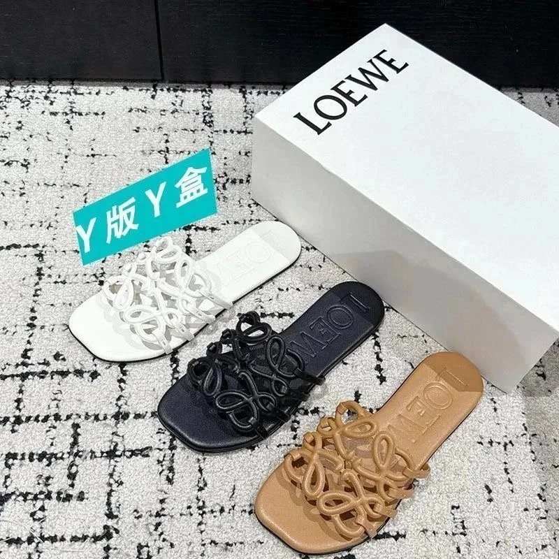 LOEWE Anagram Slide Sandals [3