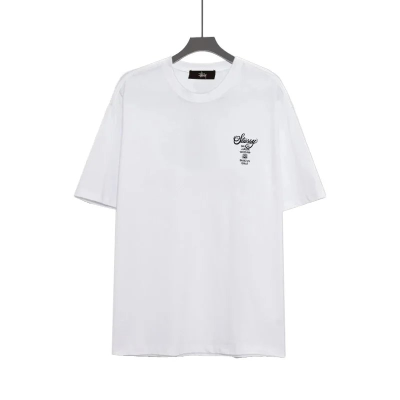 Stüssy Small Logo White T-Shirt - 11