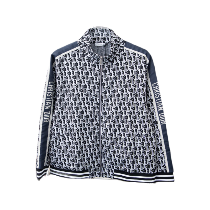Dior Jackets Oblique Monogram Zip Jacket — 2