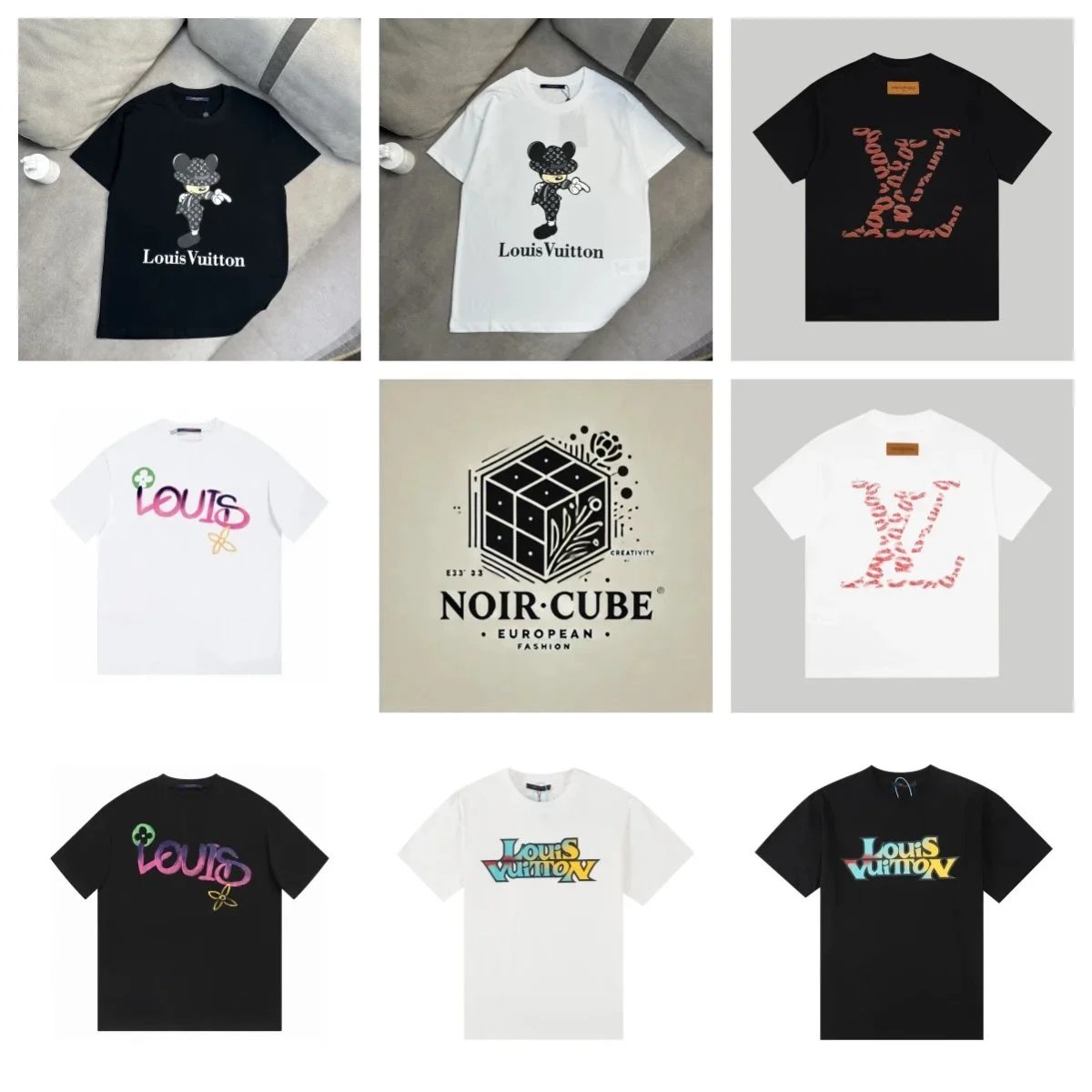 Louis Vuitton x Noir Cube T-Sh