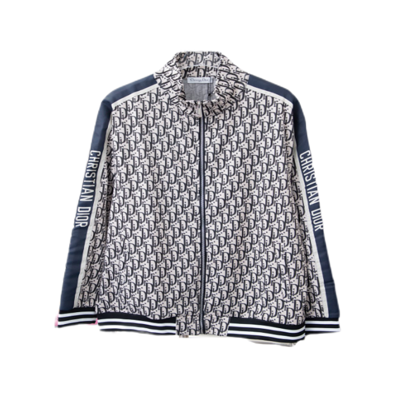 Dior Jackets Oblique Monogram Zip Jacket — 3
