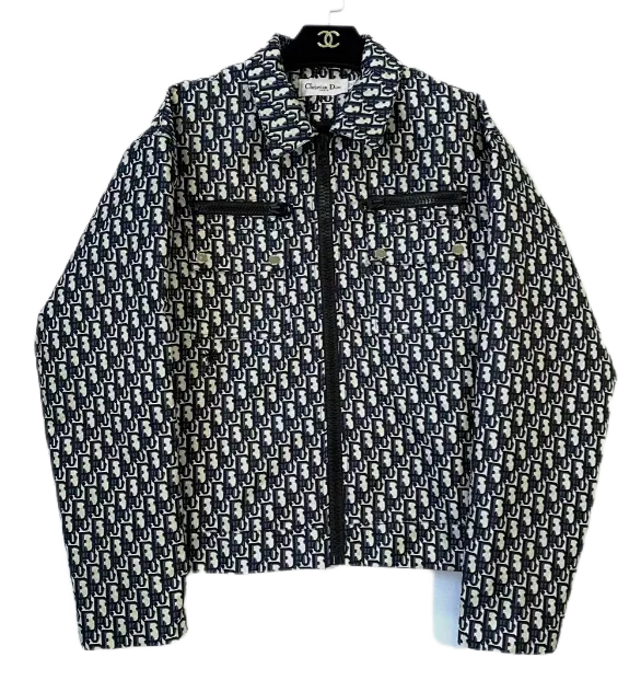 Dior Jackets Oblique Monogram Zip Jacket product detail image 17