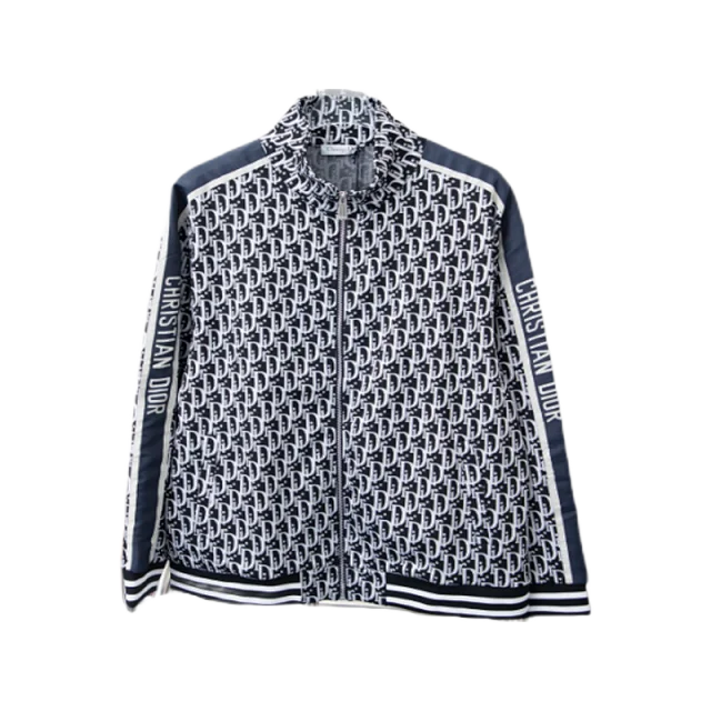 Dior Jackets Oblique Monogram Zip Jacket product detail image 2