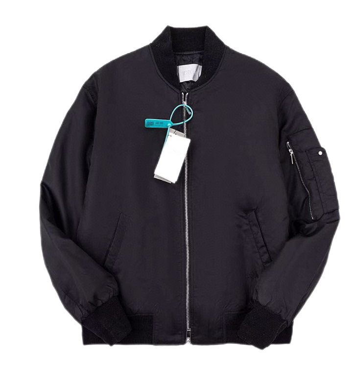 Dior Bomber Jacket Black Outerwear - 14
