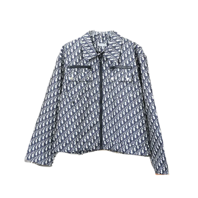 Dior Jackets Oblique Monogram Zip Jacket product detail image 1